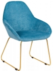 Стул R-home Kent С Блю/Линк Золото