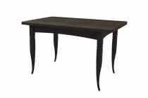 Стол раскладной Ивару Ялта-2 с резными опорами Венге Анкор темный