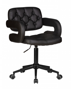 Офисное кресло для персонала DOBRIN LARRY BLACK Черный