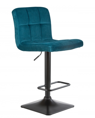 Стул барный DOBRIN DOBRIN DOMINIC Морская волна велюр MJ9-99