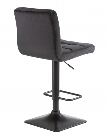 Стул барный DOBRIN DOBRIN DOMINIC Черный велюр MJ9-101