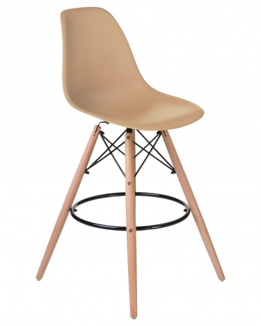 Стул барный DOBRIN DOBRIN DSW BAR Бежевый GR-03