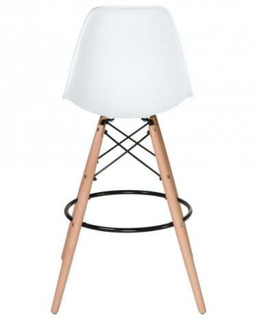 Стул барный DOBRIN DOBRIN DSW BAR Белый W-02