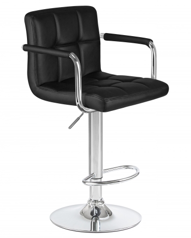 Стул барный DOBRIN DOBRIN KRUGER ARM Черный
