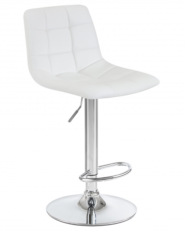 Стул барный DOBRIN DOBRIN TAILOR экокожа Белый