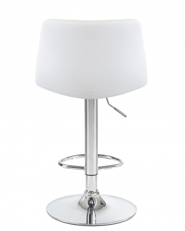 Стул барный DOBRIN DOBRIN TAILOR экокожа Белый