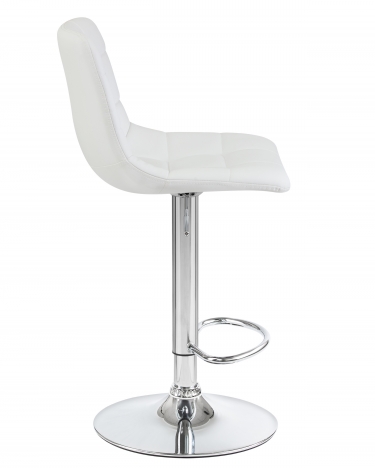 Стул барный DOBRIN DOBRIN TAILOR экокожа Белый
