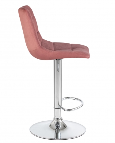 Стул барный DOBRIN DOBRIN TAILOR Пудрово-розовый велюр MJ9-32
