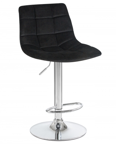 Стул барный DOBRIN DOBRIN TAILOR Черный велюр MJ9-101