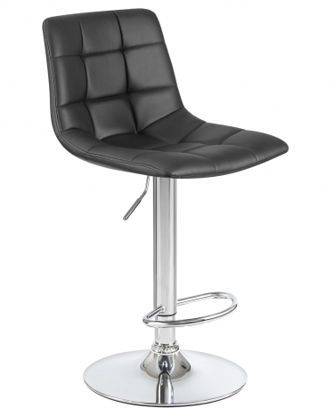 Стул барный DOBRIN DOBRIN TAILOR экокожа Черный