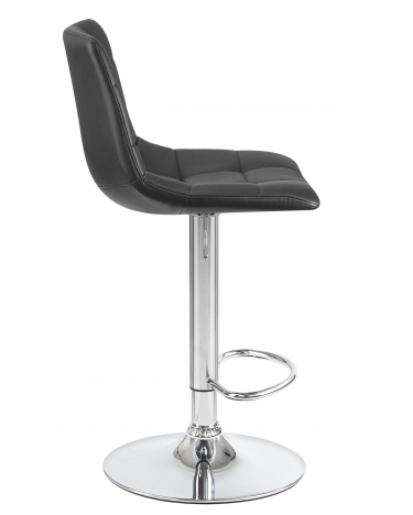 Стул барный DOBRIN DOBRIN TAILOR экокожа Черный