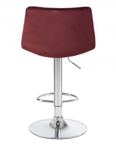 Стул барный DOBRIN DOBRIN TAILOR Винный велюр MJ9-35