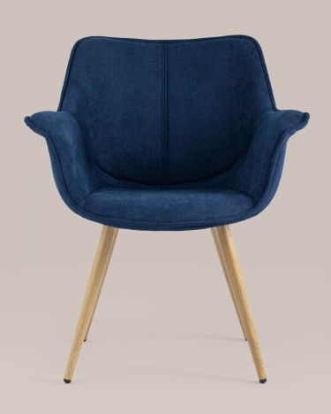 Стул Stool Group Джулиан шенилл Синий