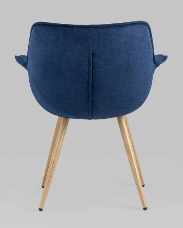 Стул Stool Group Джулиан шенилл Синий
