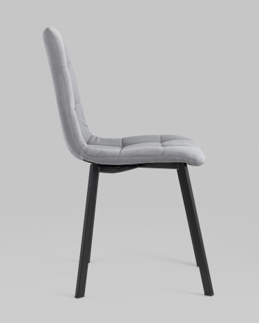 Стул Stool Group Oliver SquareвелюрСерый
