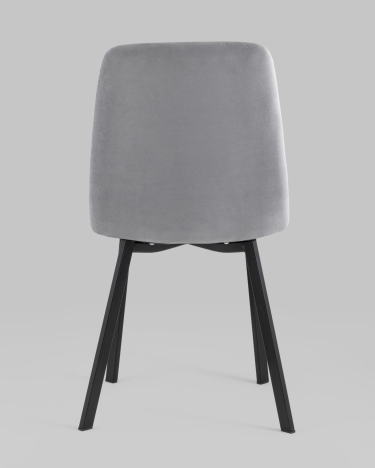 Стул Stool Group Oliver SquareвелюрСерый
