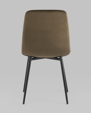 Стул Stool Group Одди велюр Коричневый