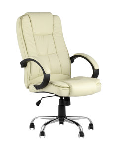 Компьютерное кресло Stool Group TopChairs Atlant экокожа Бежевое