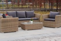 Лаунж-зона 4sis Капучино KS3С2T-4-SET Соломенный