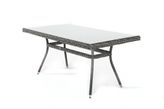 Плетеный стол Латте YH-T4766G-1 graphite