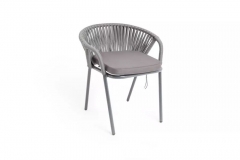 Плетеный стул Женева GEN-CH-1-002 grey
