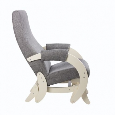 Кресло-качалка  Модель 68 М Сливочный/Verona Light Grey