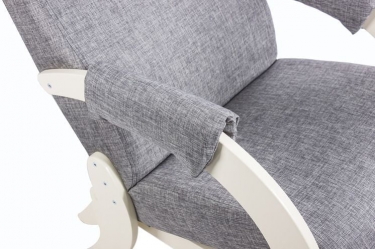 Кресло-качалка  Модель 68 М Сливочный/Verona Light Grey