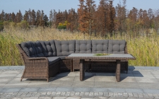 Обеденный стол 4sis Бергамо YH-S4684P-2 brown