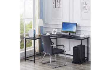 Угловой письменный стол ESF KIWI Черный BK