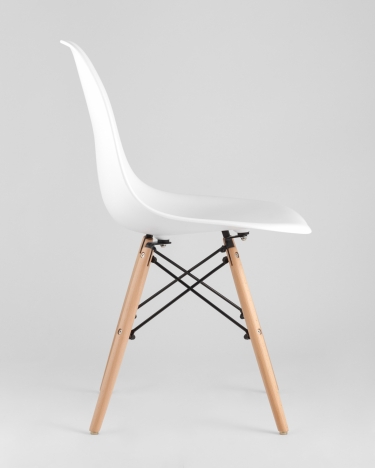 Стул Stool Group Eames DSW 4 шт. Белый