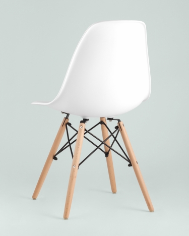 Стул Stool Group Eames DSW 4 шт. Белый