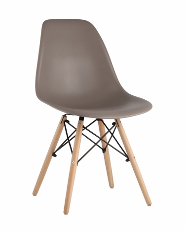 Стул Stool Group Eames DSW 4 шт. Темно-серый