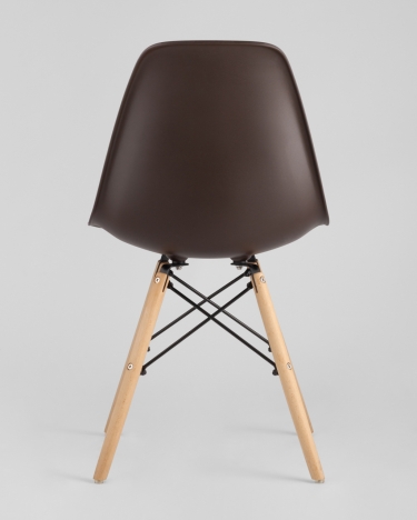 Стул Stool Group Eames DSW 4 шт. Коричневый