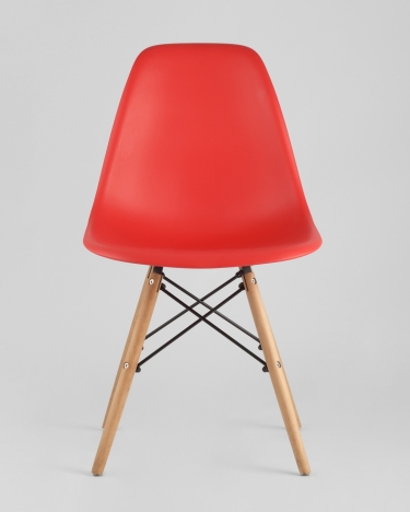 Стул Stool Group Eames DSW 4 шт. Красный