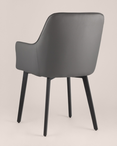 Стул Stool Group Прайм экокожа Серая