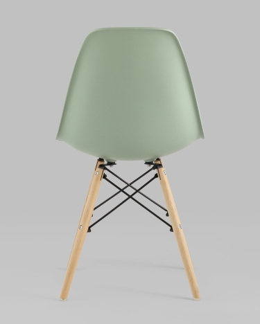 Стул Stool Group Style DSW 4 шт. Серо-зеленый