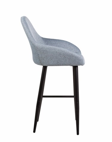 Стул барный R-home Kent Б Грей/Черный