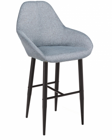 Стул барный R-home Kent Б Грей/Черный