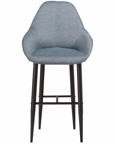 Стул барный R-home Kent Б Грей/Черный
