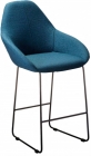Стул полубарный R-home Kent ПБ БлюАрт/Линк
