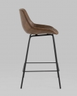 Стул полубарный Stool Group TEXAS ПБ экокожа Коричневый