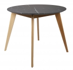Стол R-home Лунд круглый д.960 Мрамор Графит
