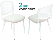 Стулья для кухни Бюрократ Бюрократ KF-8W Белый 2 шт.