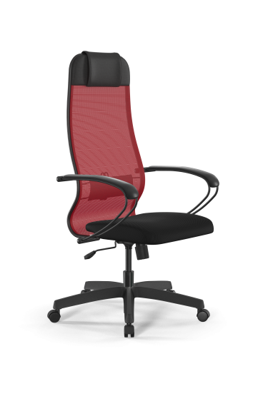 Офисное кресло Ergolife Sit 10 B1-111K - X2+UMF(X1) Красный-Черный*
