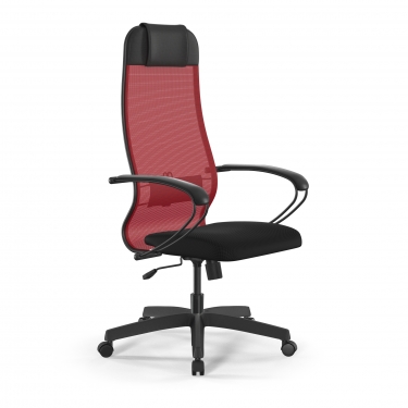 Офисное кресло Ergolife Sit 10 B1-111K - X2+UMF(X1) Красный-Черный*