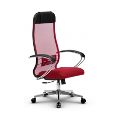 Офисное кресло МЕТТА Комплект 18, Основание 17834 Красный Red