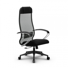 Офисное кресло МЕТТА Комплект 18, Основание 17832 Темно-серый Black