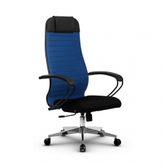 Офисное кресло МЕТТА Комплект 21, Основание 17834 Синий Black