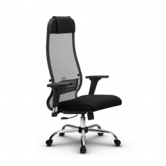 Офисное кресло МЕТТА Комплект 18/2D, Основание 17833 Темно-серый Black