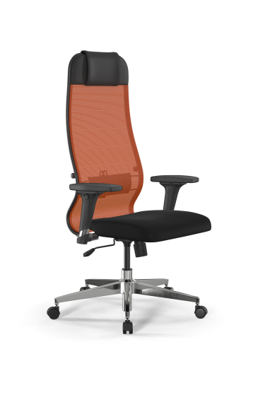 Офисное кресло ErgoLife Sit 10 B1-111D - X2+UMF(X1) Оранжевый-Черный*
